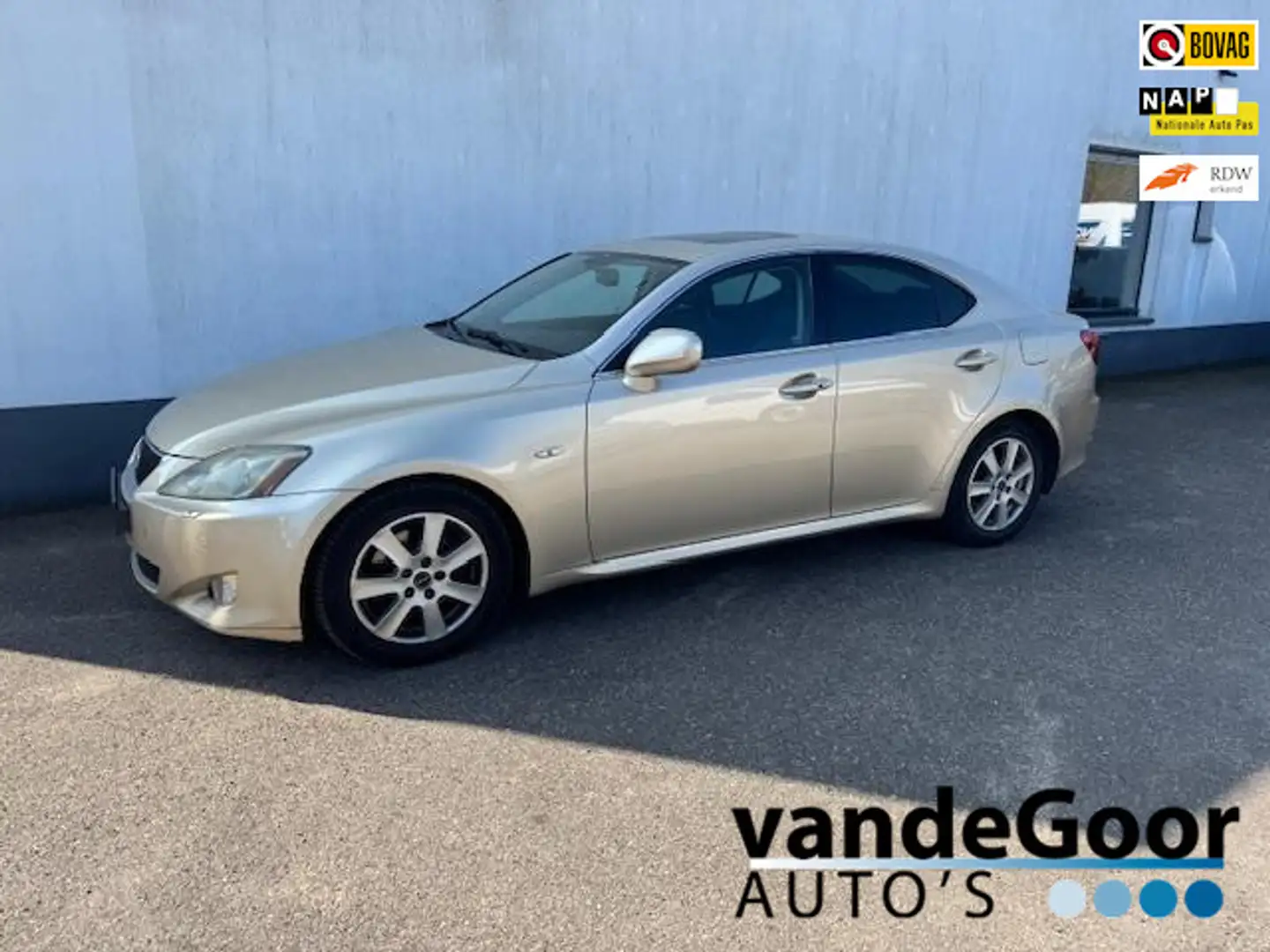 Lexus IS 250 Executive, '07, aut., leer, navi, schuifdak, nette Beige - 1