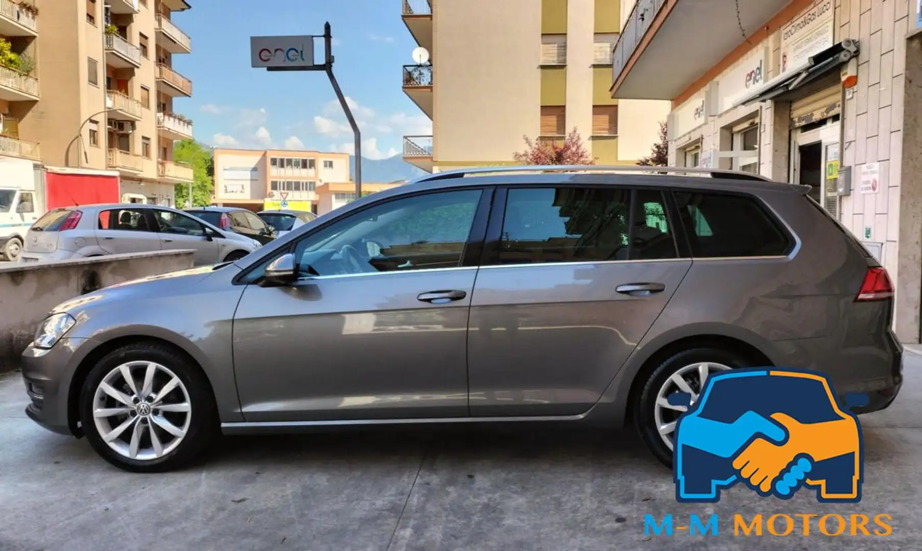Volkswagen Golf Variant 1.6 TDI 110 CV Highline  *TAGLIANDI UFFICIALI* Grigio - 2