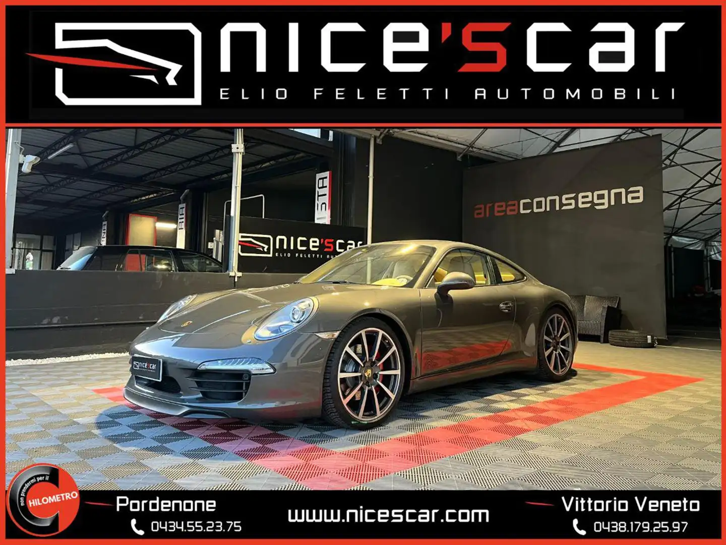 Porsche 911 3.8 Carrera S Coupé * EXCLUSIVE POWERKIT * Grey - 1