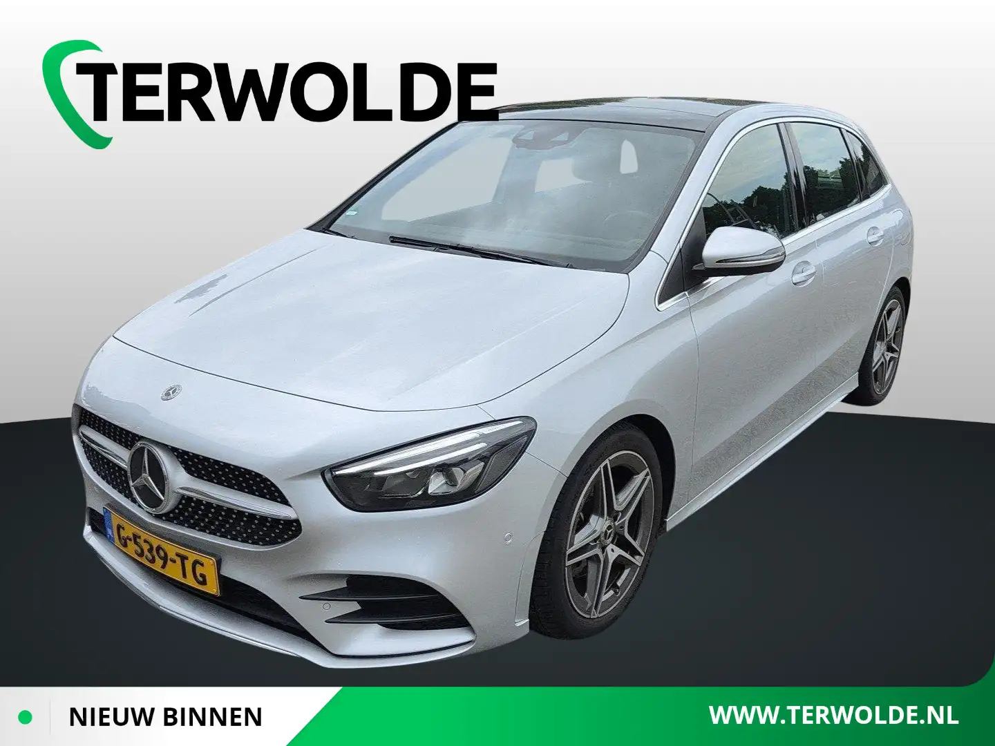 Mercedes-Benz B 180 Business Solution AMG | Uitklapbare trekhaak | Pan Grijs - 1