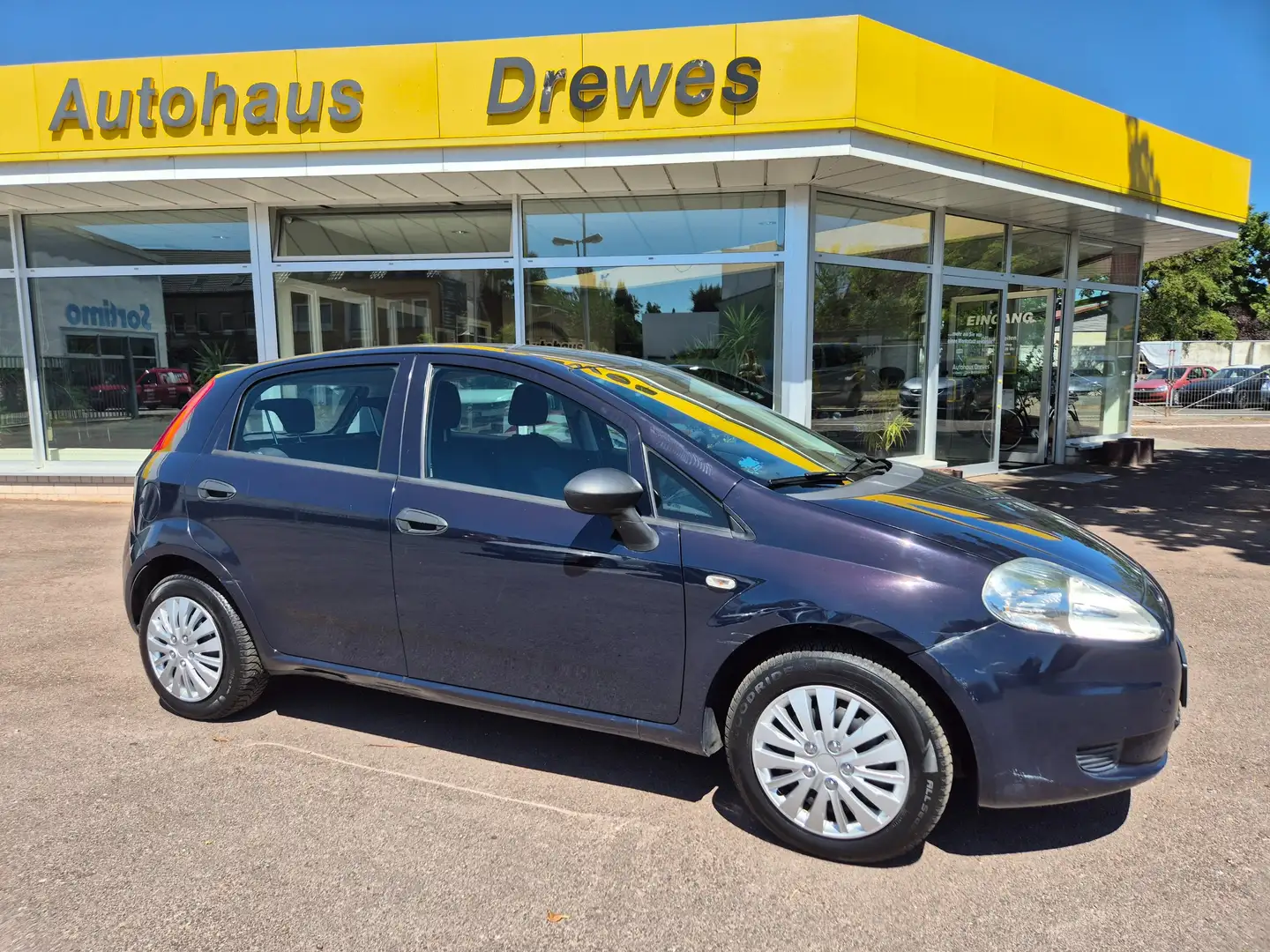 Fiat Punto Evo 1.2 8V Active Start Bleu - 1