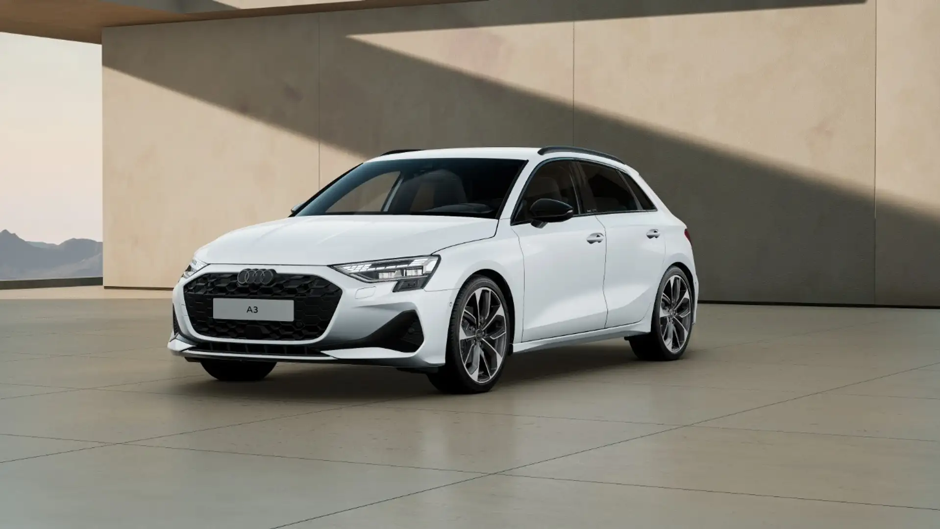 Audi A3 Sportback S line 35 TDI S tronic Keyless VC Weiß - 2