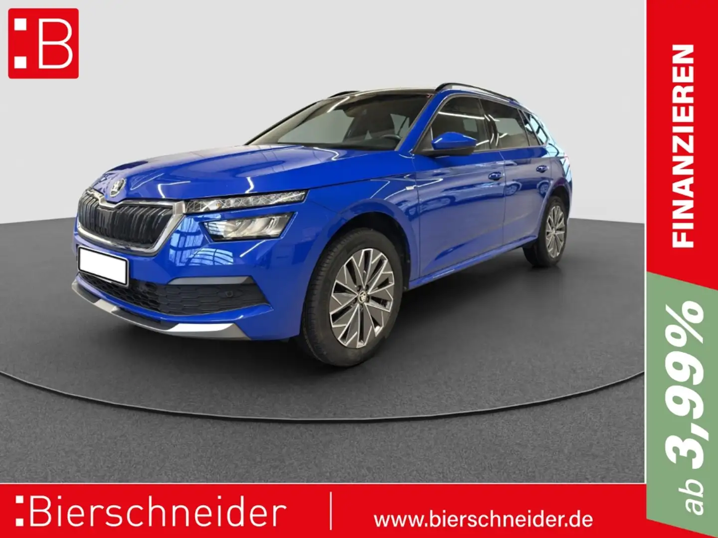 Skoda Kamiq 1.0 TSI DSG Tour AB 249EUR PANO REAR VIEW DAB Blau - 1