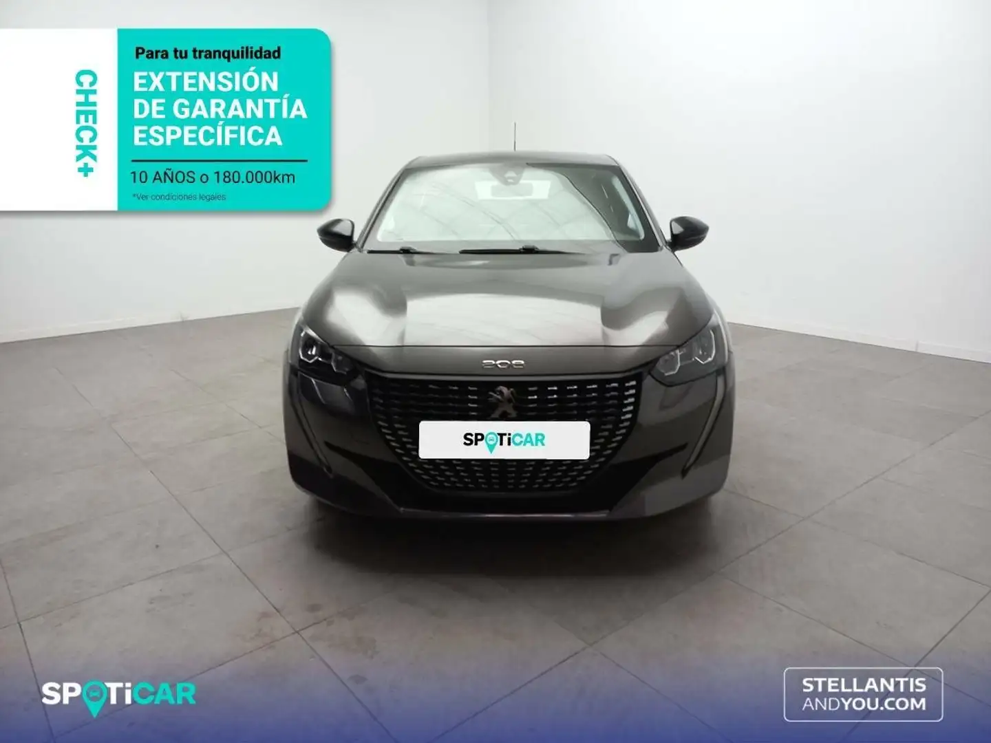 Peugeot 208 1.2 Puretech S&S Active Pack 75 Gris - 2
