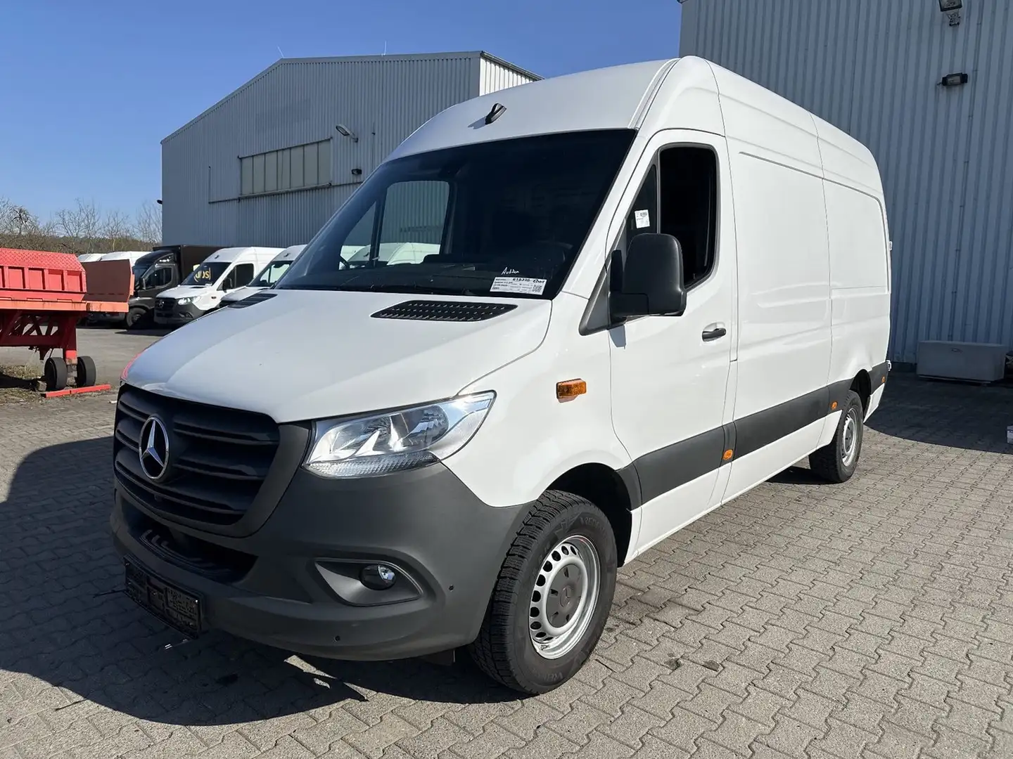 Mercedes-Benz Sprinter III Kasten RWD 317 CDI L2 NAVI/KLIMA/SURROUND VIEW Blanc - 2