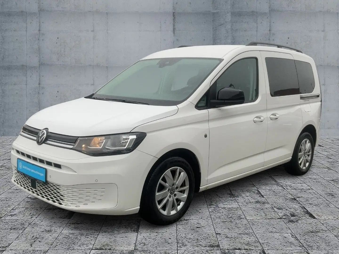 Volkswagen Caddy Kombi 2.0 TDI LIFE 2xPDC+GRA+ZV+LM+DAB+ Wit - 2