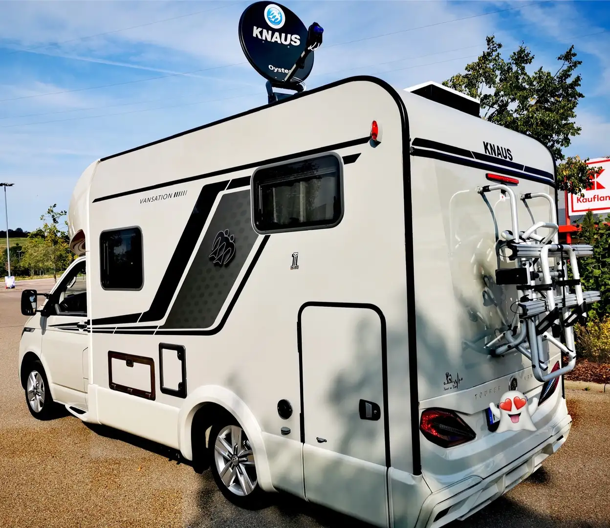 Volkswagen T6.1 Transporter Knaus 500 MQ Vansation mit sehr vielen Extras Beige - 2