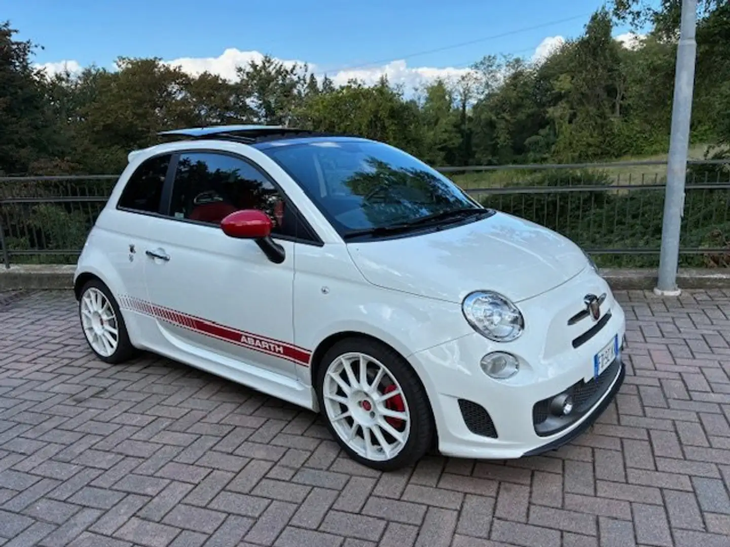 Abarth 595 500/595 1.4 16v t. t-jet turismo 160cv E6 Bianco - 2