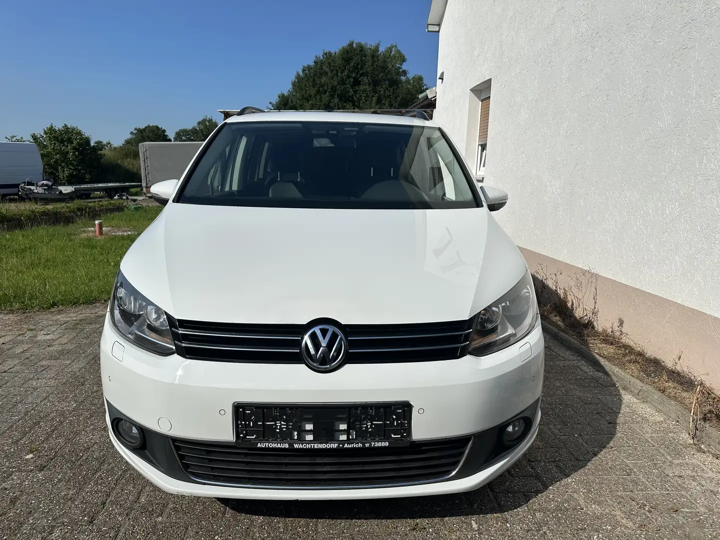 Volkswagen Touran 2.0TDI DSG *7 Sitzer* Blanco - 2
