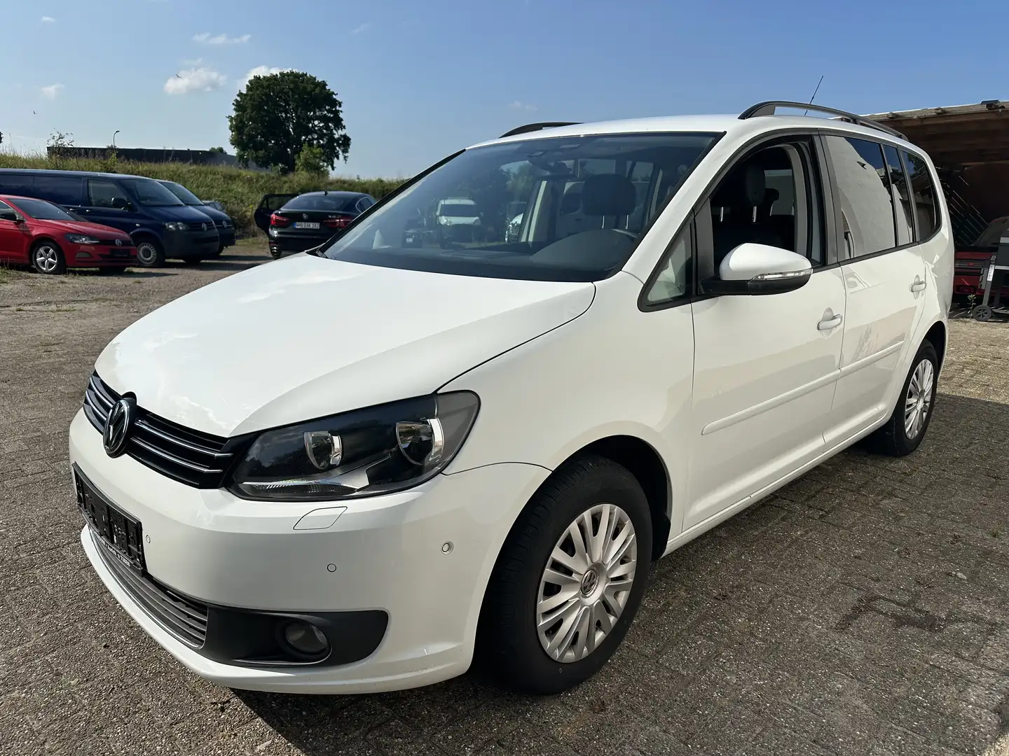 Volkswagen Touran 2.0TDI DSG *7 Sitzer* Blanco - 1