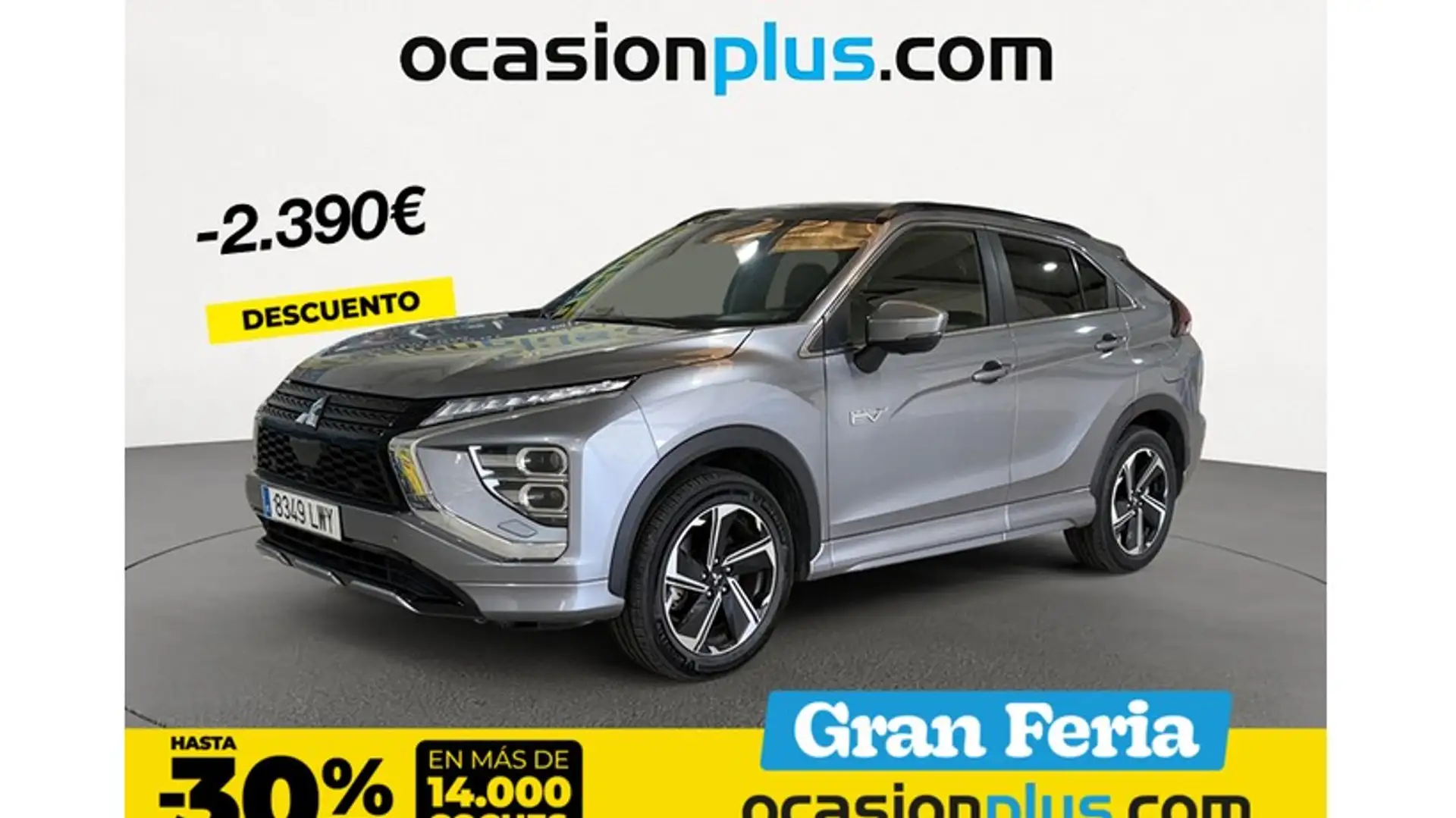 Mitsubishi Eclipse Cross PHEV Kaiteki + 4WD Gris - 1