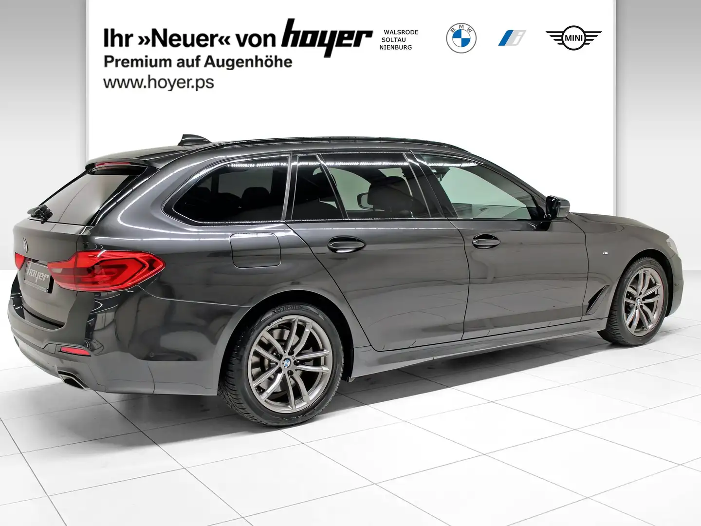 BMW 520 d Touring M Sportpaket Head-Up HiFi DAB LED Gris - 2