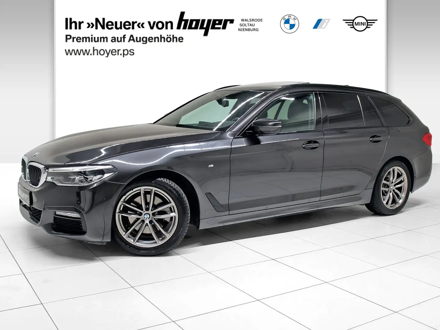 BMW 520 d Touring M Sportpaket Head-Up HiFi DAB LED Gris - 1