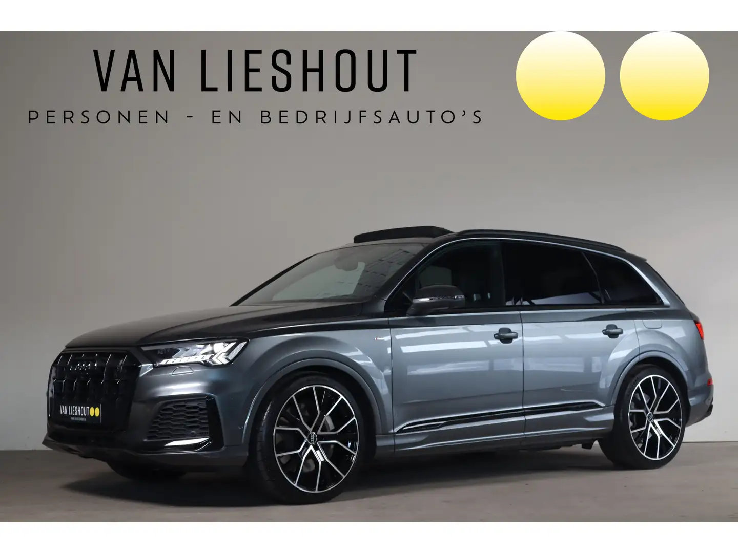 Audi Q7 55 TFSI e quattro Pro Line S PANO I B&O I LUCHTVER Grijs - 1