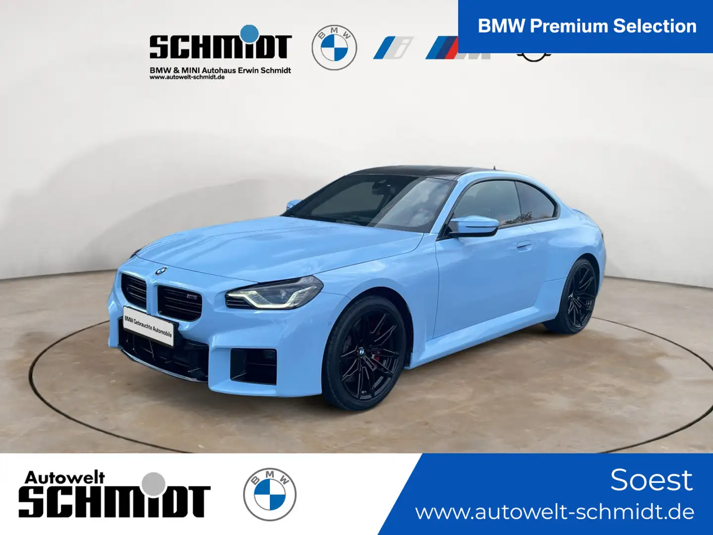 BMW M2 Coupe + GARANTIE-bis-11.2029 Blau - 1