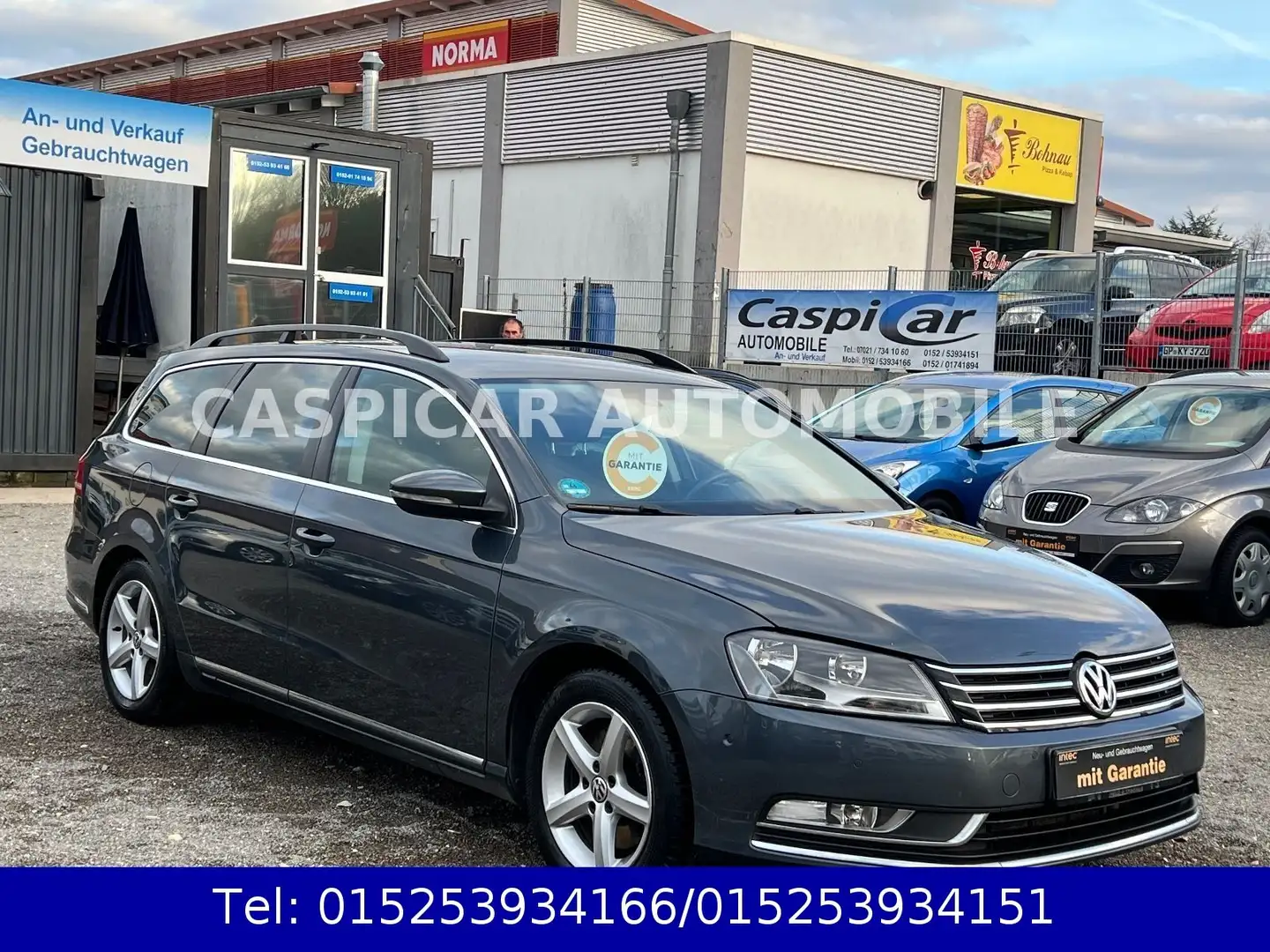 Volkswagen Passat Variant 1,8 TSI, NAVI,SHZ,PDC,8 FACH BER. Gris - 1