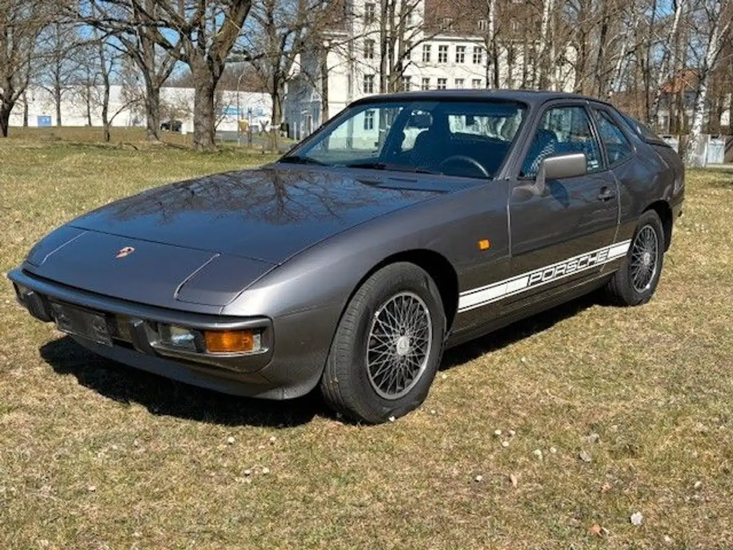 Porsche 924 Targa, wenig km, alle Services Gris - 1