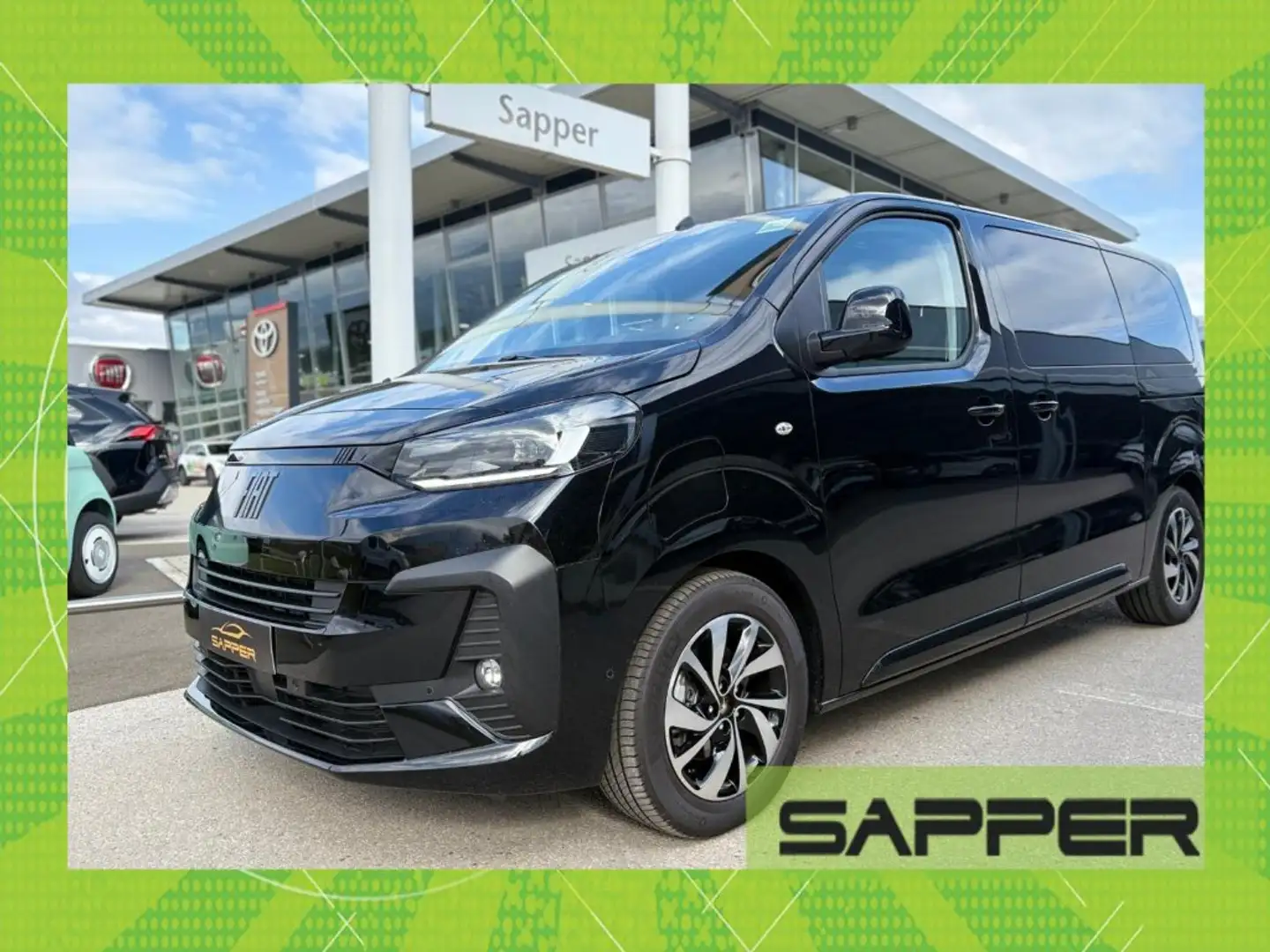 Fiat Ulysse e-Ulysse L2 Batterie 75kWh TOP Schwarz - 1
