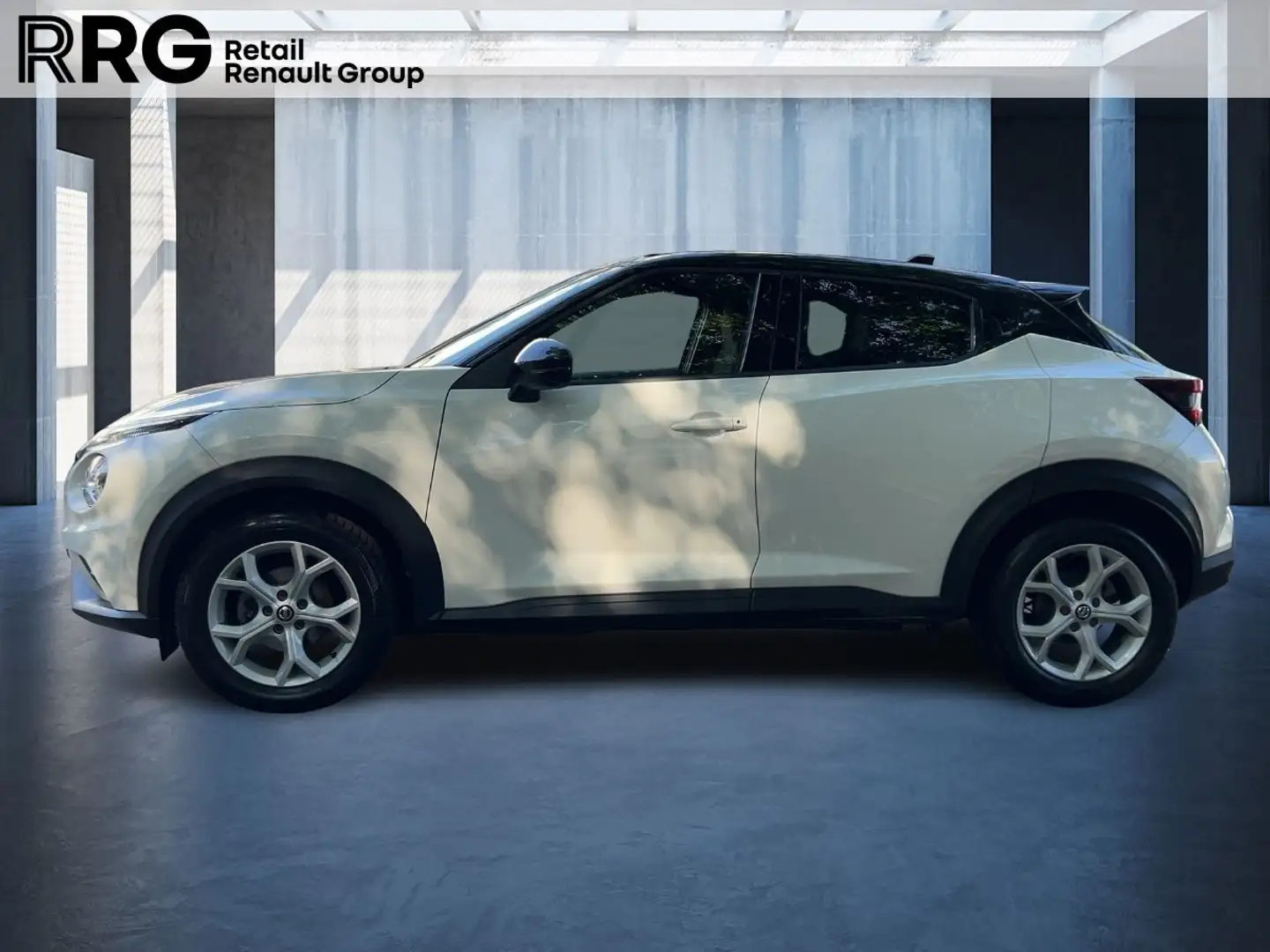 Nissan Juke 1.0 DIG-T N-Connecta Apple CarPlay PDC KLIMA Blanc - 2