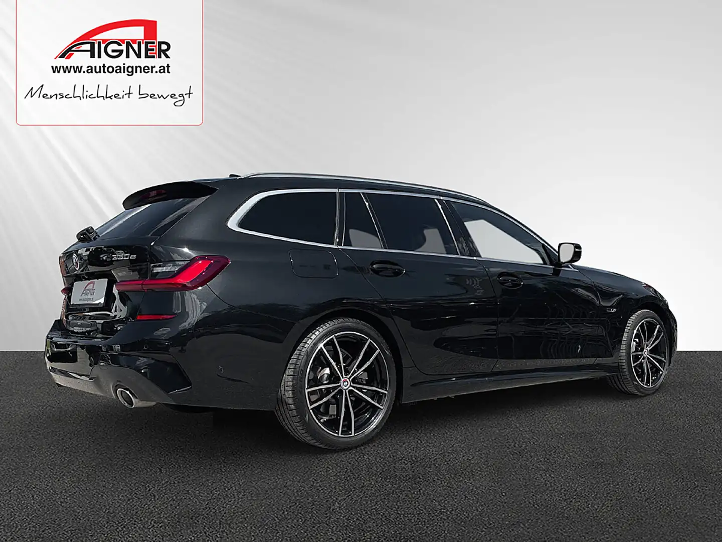 BMW 330 e PHEV xDrive Touring Aut. Schwarz - 2