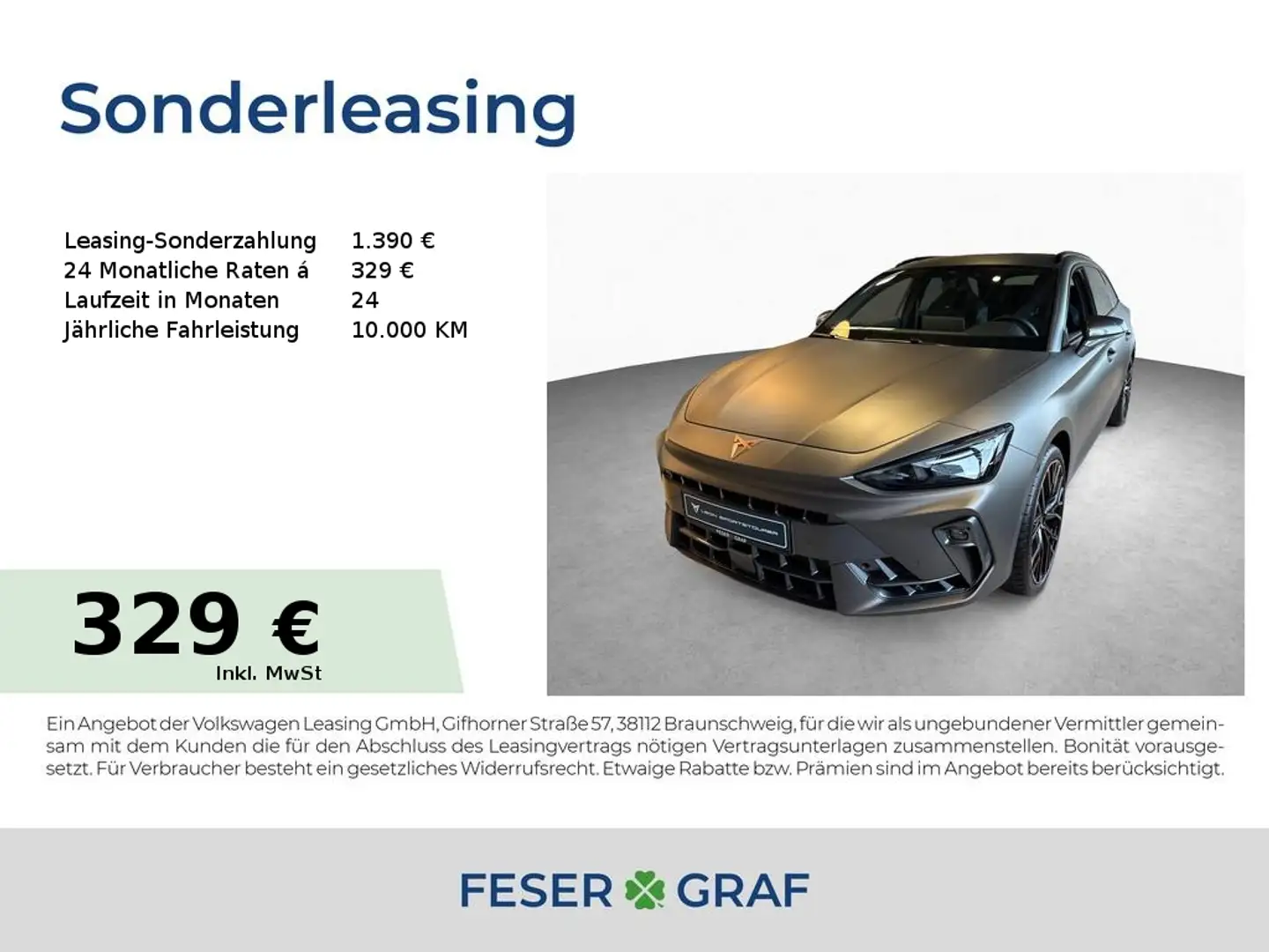 CUPRA Leon VZ 2.0 TSI DSG 4DRIVE 19" AHK NAVI FAPA SENNHEISER Bronze - 1