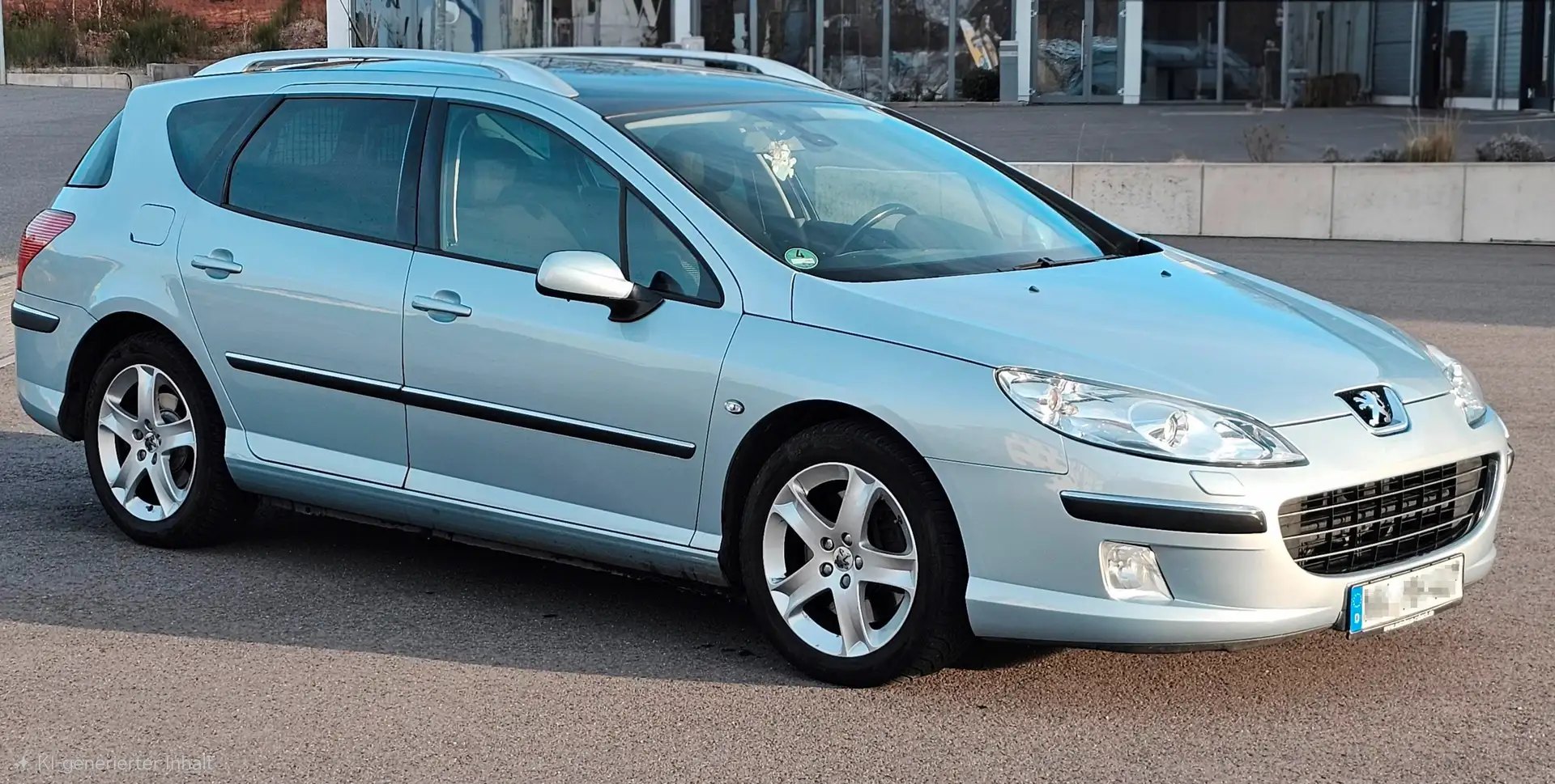 Peugeot 407 407 SW Diesel SW HDi 170 Bi-Turbo Premium Silber - 1