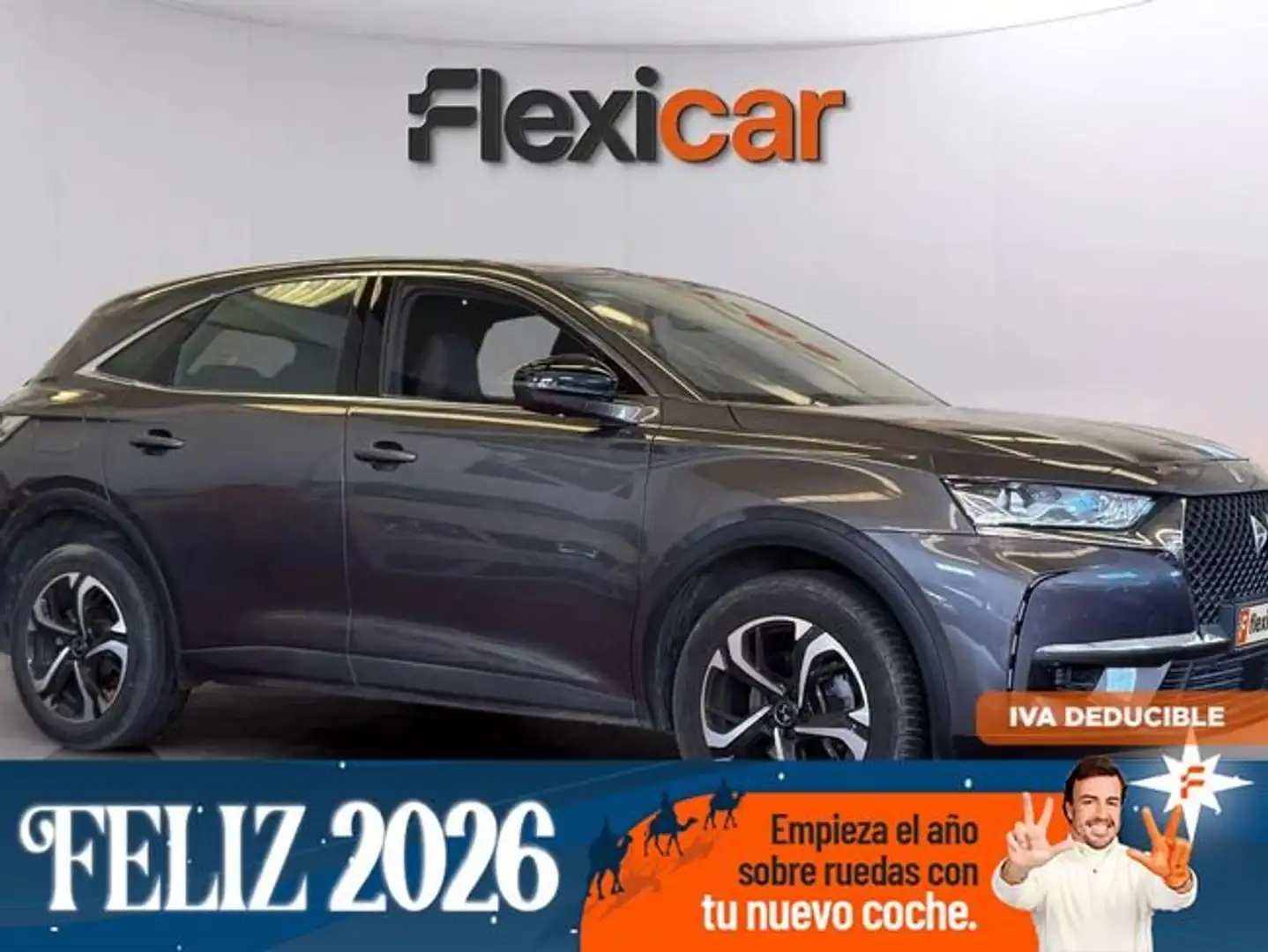 DS Automobiles DS 7 Crossback 1.5BlueHDi Bastille + Aut. Gris - 1