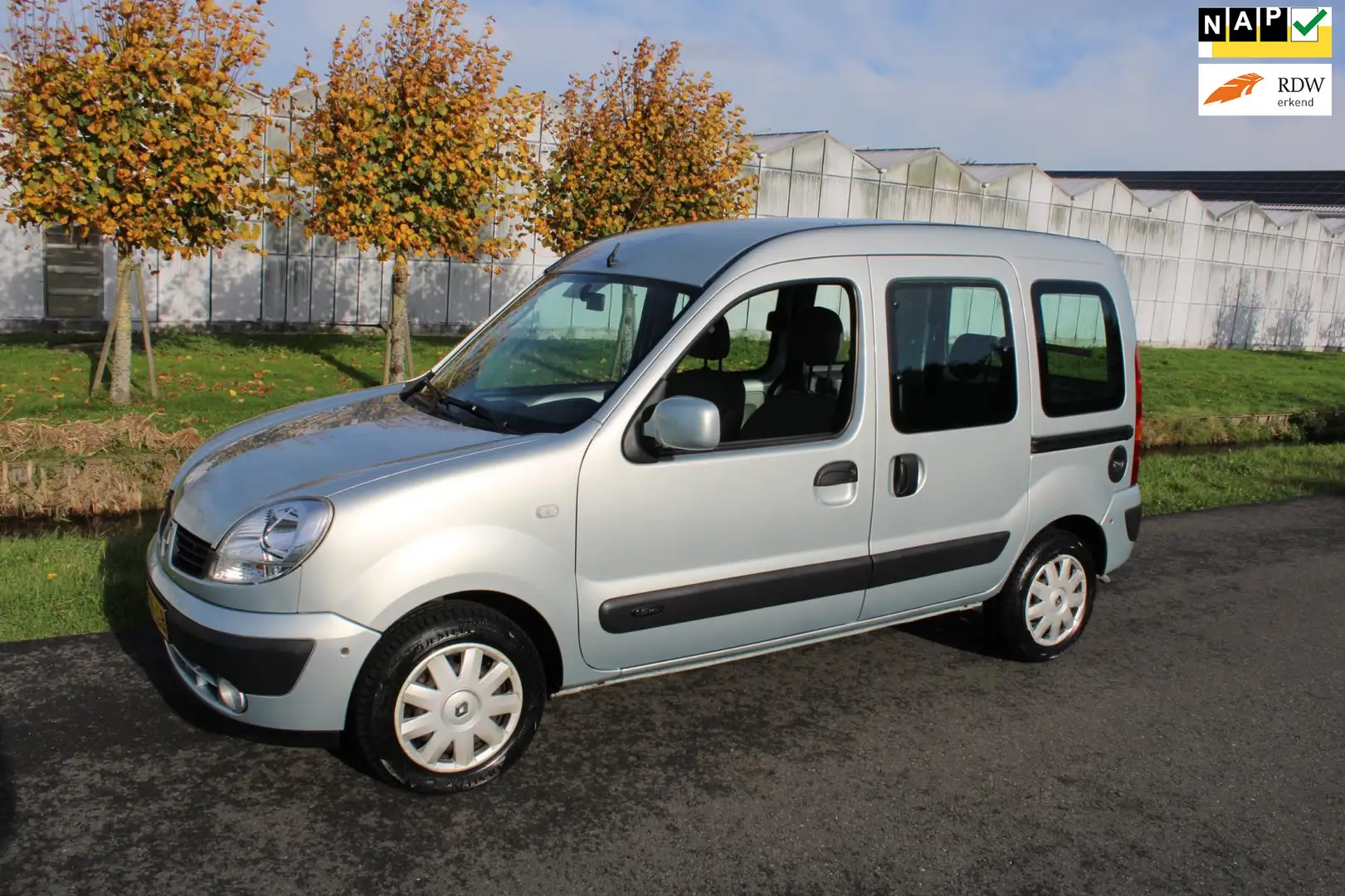 Renault Kangoo 1.6-16V Expression Luxe Rolstoel vervoer met Kniel Grijs - 1