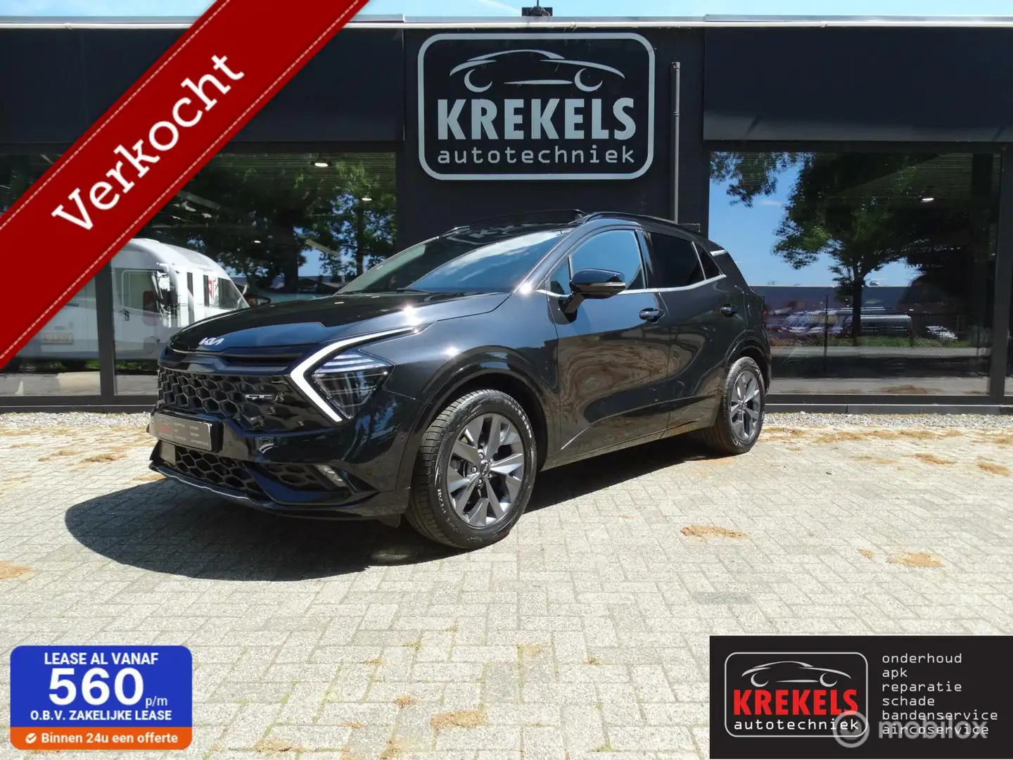 Kia Sportage 1.6 T-GDi Hybrid GT-PlusLine | Pano | Carplay Schwarz - 1