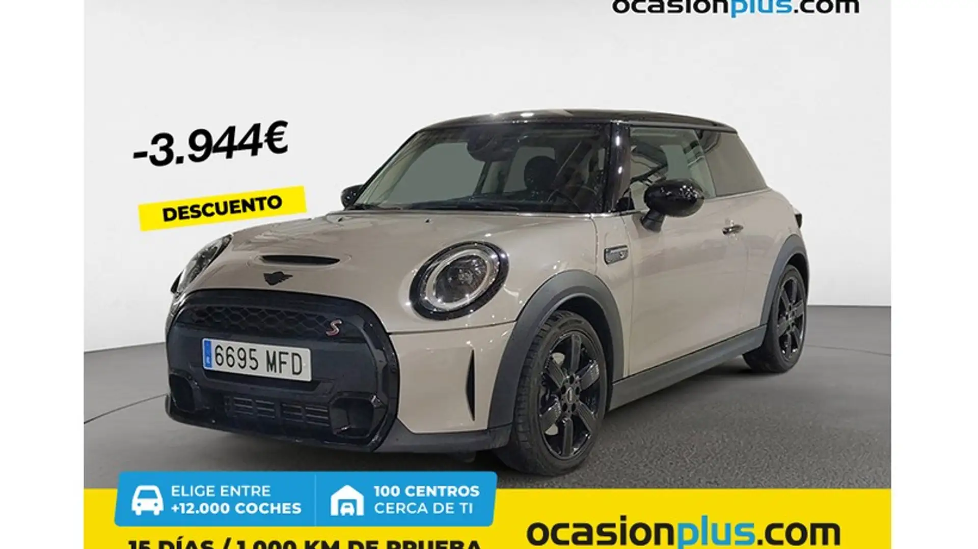 MINI Cooper S Aut. Gris - 1