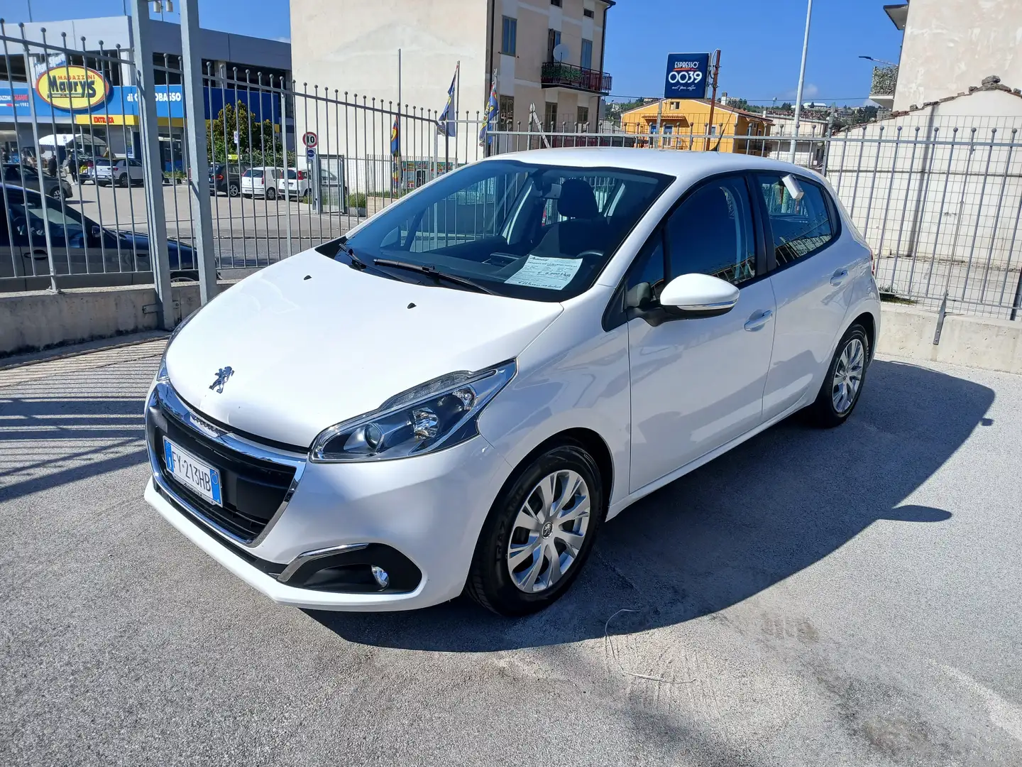 Peugeot 208 208 1.5 BLUEHDI 102CV N1 AUTOCARRO 4 POSTI 2019 Weiß - 1