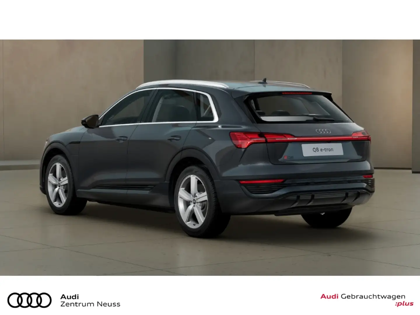 Audi Q8 e-tron 50 quattro S line Grau - 2