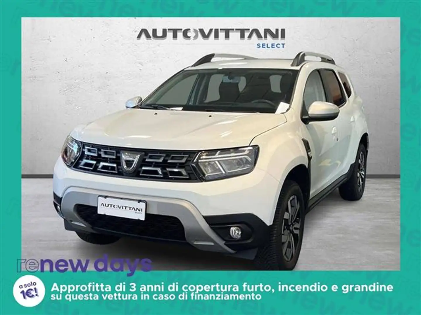 Dacia Duster 1.0 TCe GPL Prestige up SL DaciaPlus 4x2 Wit - 1