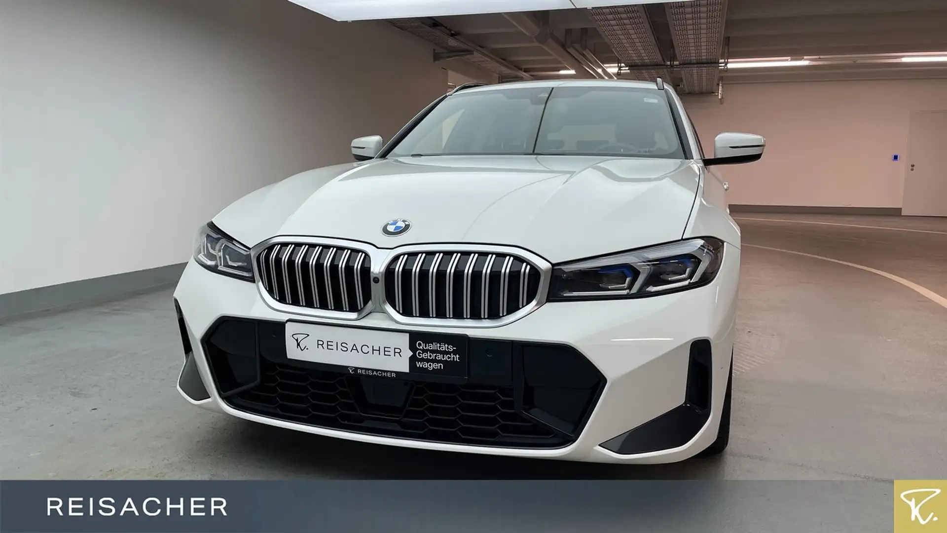 BMW 320 d A Tou M-Sport LCProf PA+ DA ACC adaptLED Weiß - 1