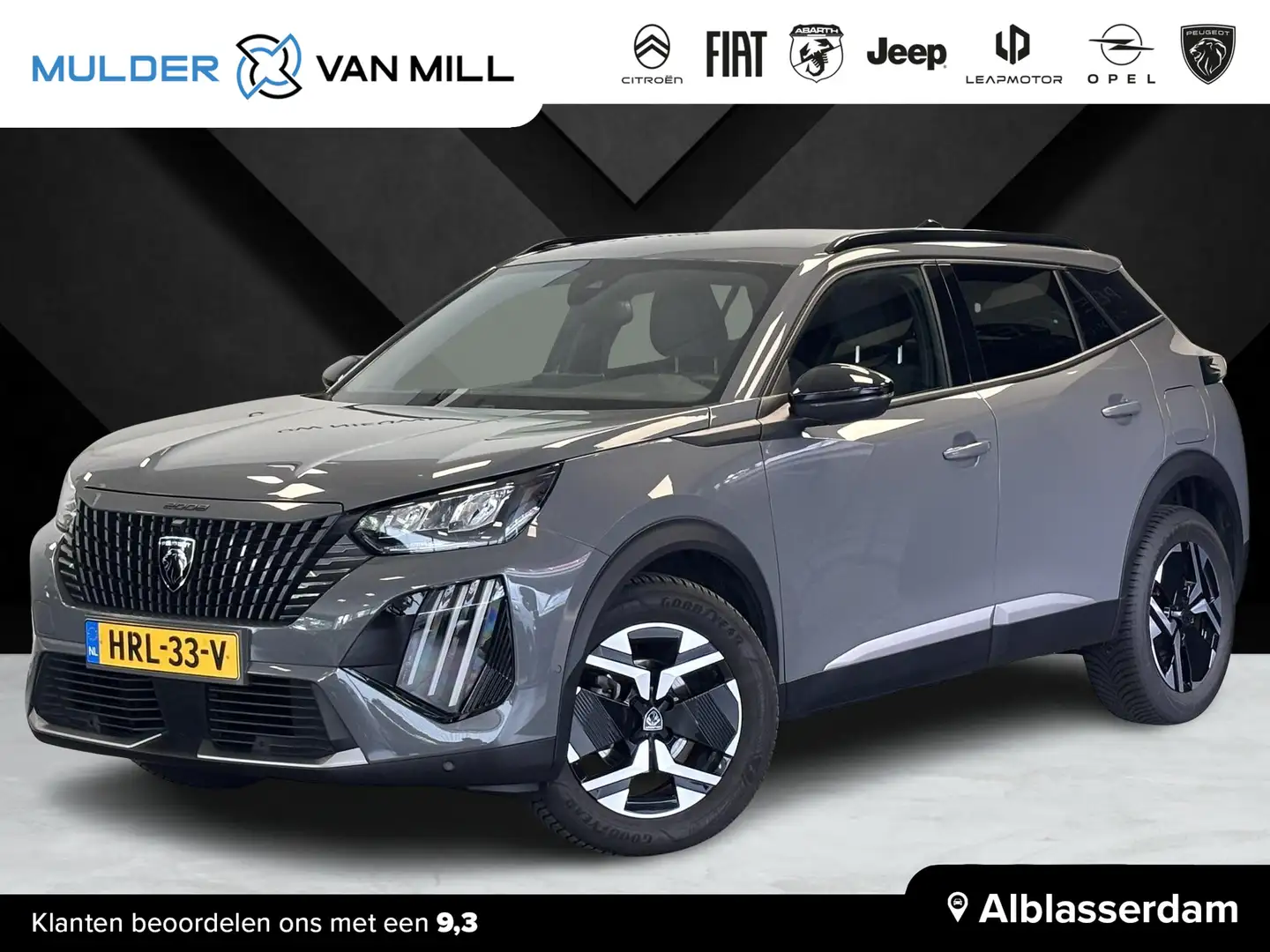Peugeot 2008 Allure 1.2 Turbo 100pk | KEYLESS ENTRY | GRIPCONTR Grijs - 1