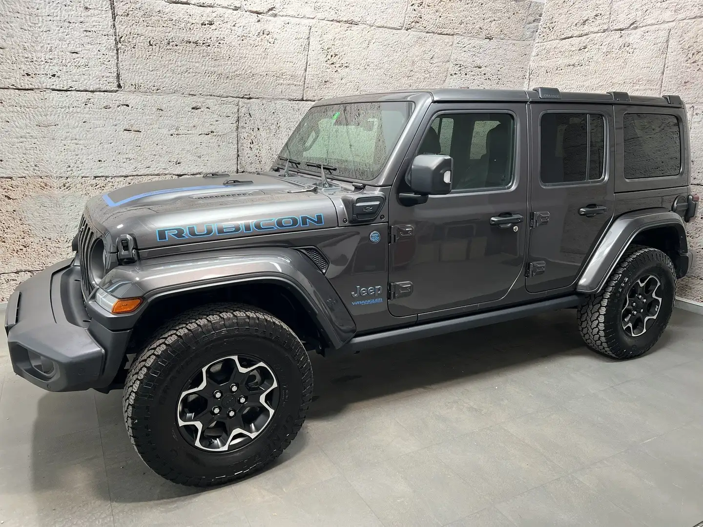 Jeep Wrangler Unlimited Rubicon Plug-In Hybrid 4xe Gris - 2
