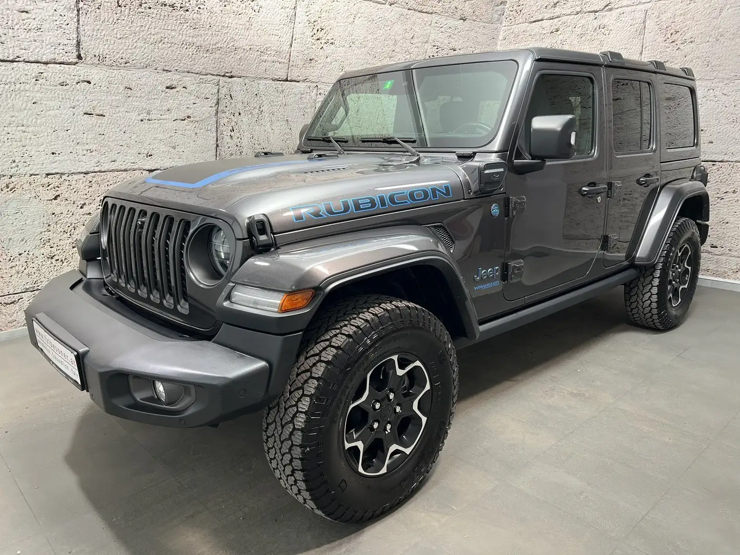 Jeep Wrangler Unlimited Rubicon Plug-In Hybrid 4xe Gris - 1