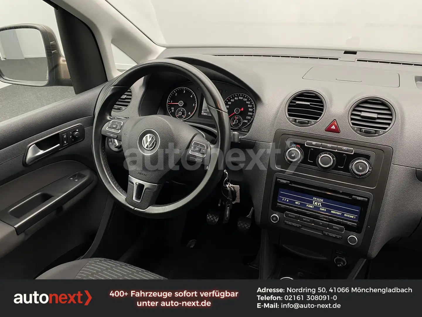 Volkswagen Caddy Maxi 1.6 TDI *Rollstuhl-Rampe* 2x Schiebetür 9271 Marrón - 2