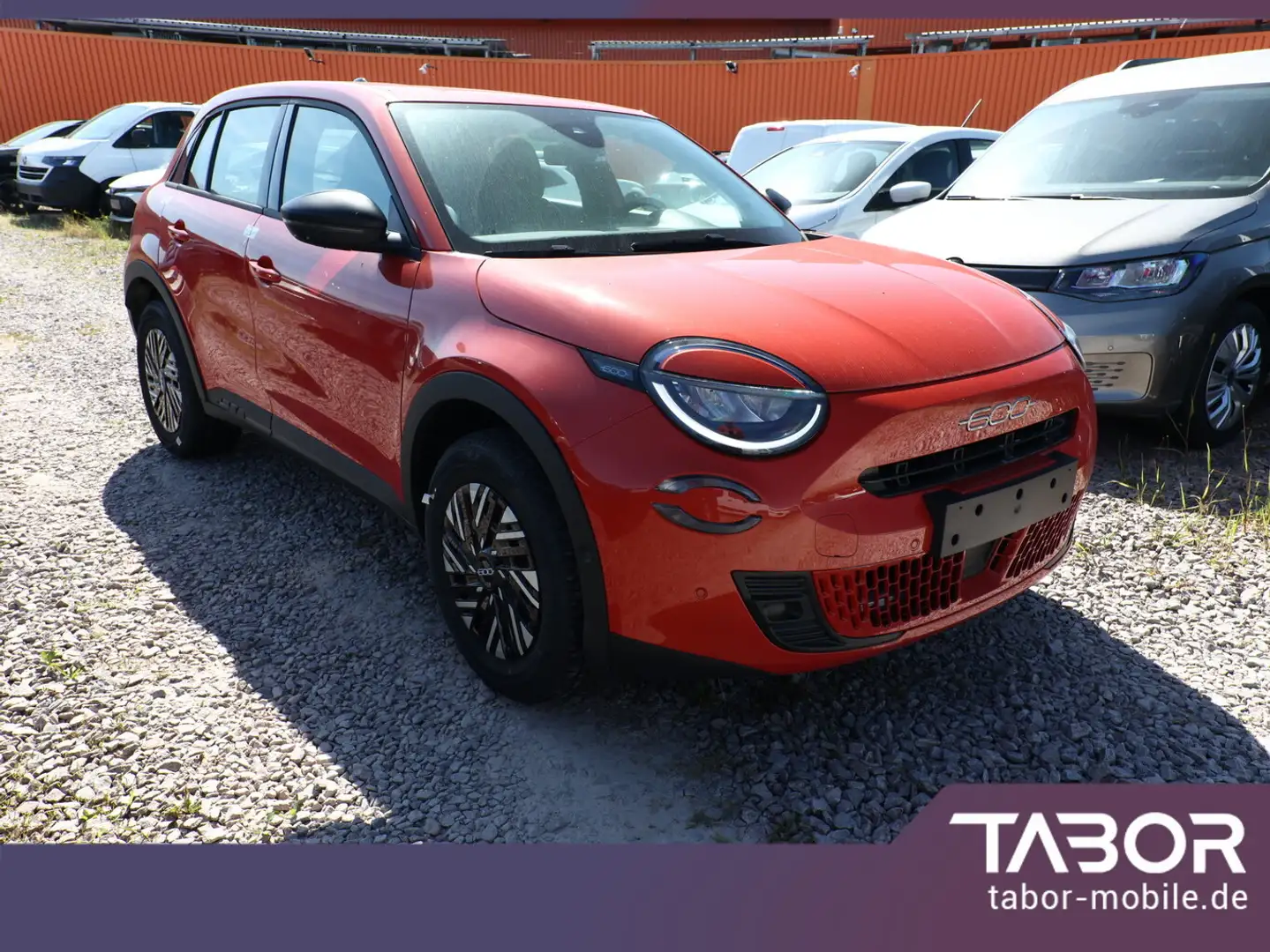 Fiat 600 MHEV 110 DCT PDC360° Keyl SHZ Kam Tow CarP Orange - 2