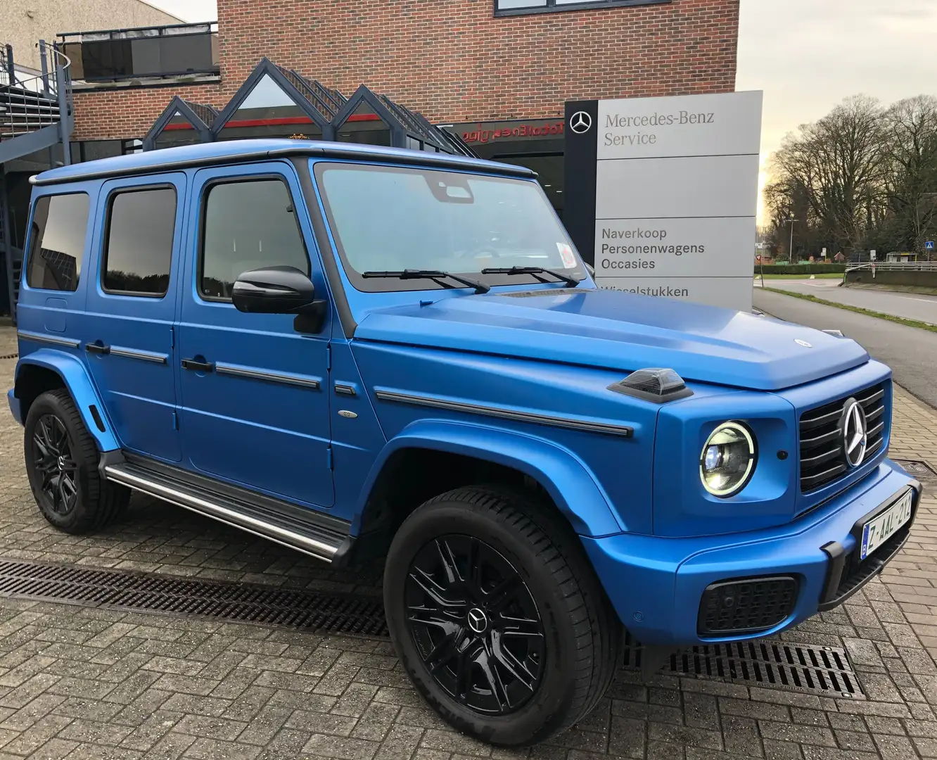 Mercedes-Benz G 580 EQ Motorsport Edition Directiewagen Model 2025 Bleu - 1