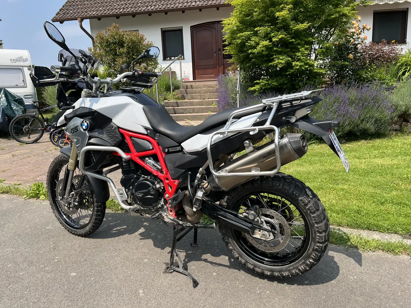 BMW F 800 GS Remus Titan Schalldämpfer, Geländemodus - 1