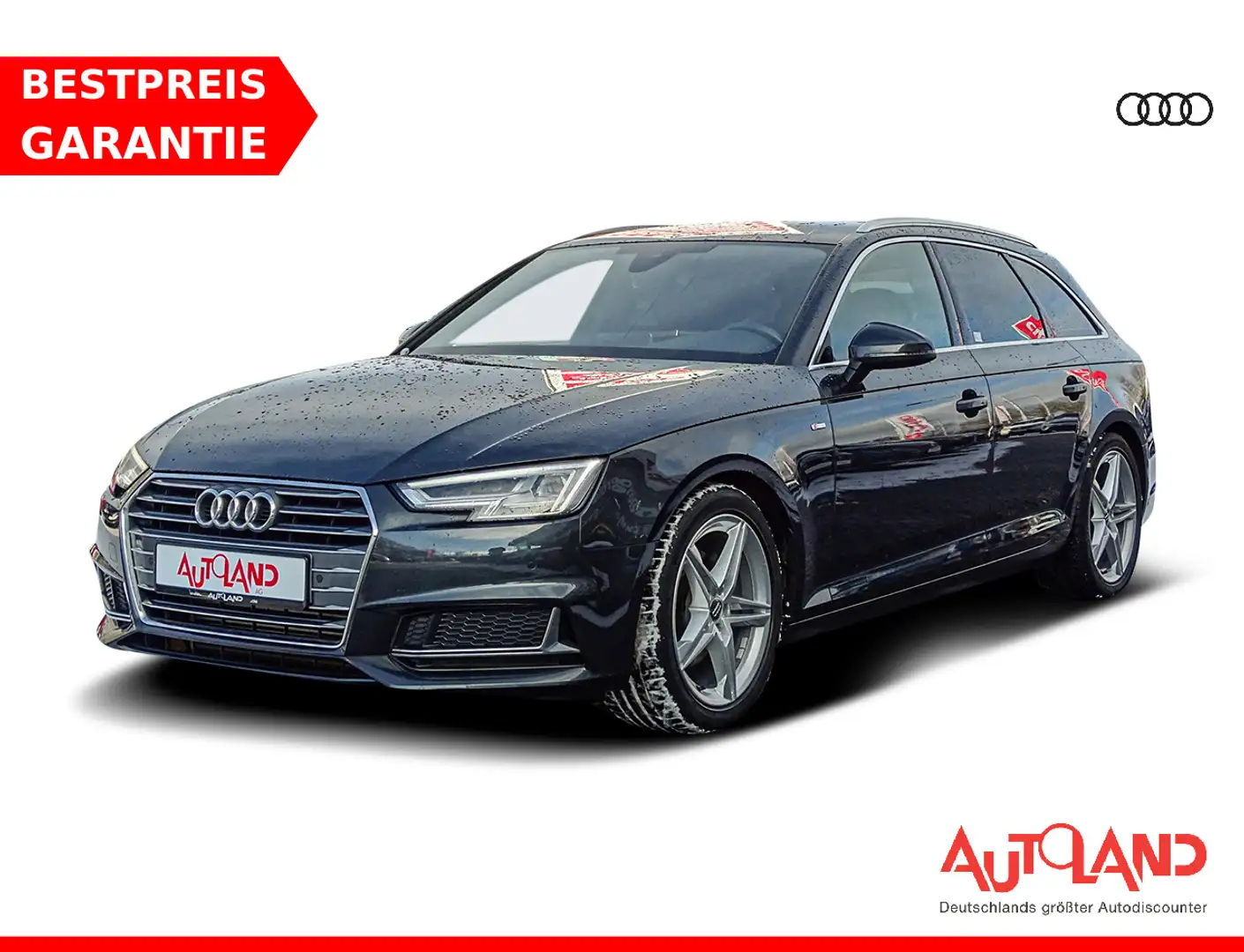 Audi A4 Avant 40 2.0 TFSI S line LED Navi Kamera USB Noir - 1