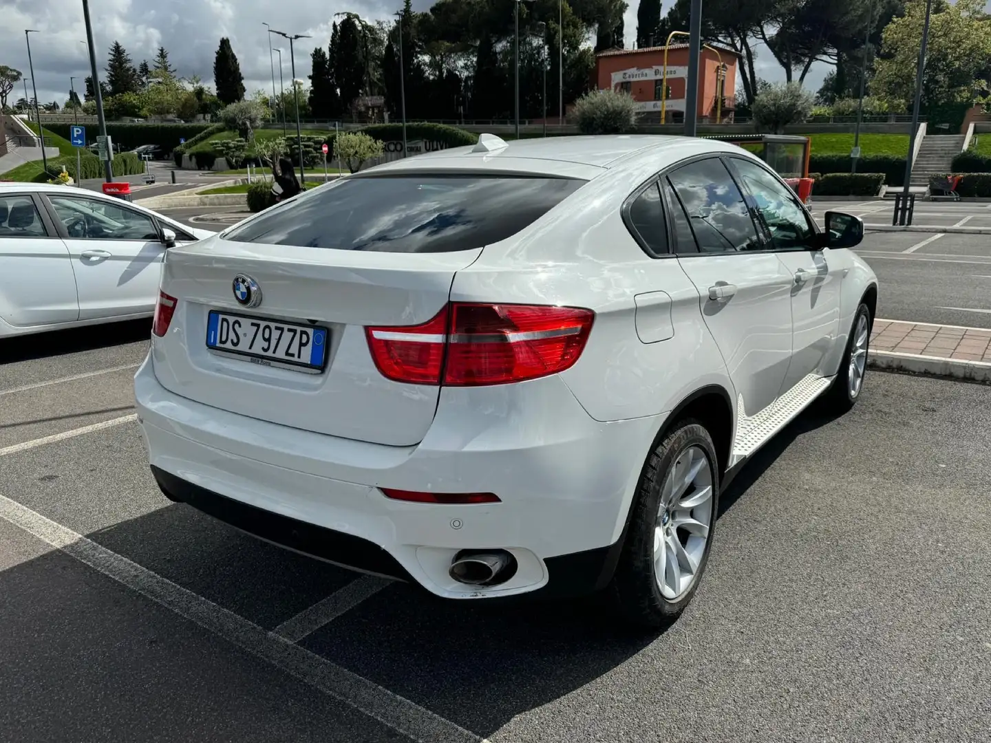 BMW X6 xdrive35d Futura auto Blanc - 2