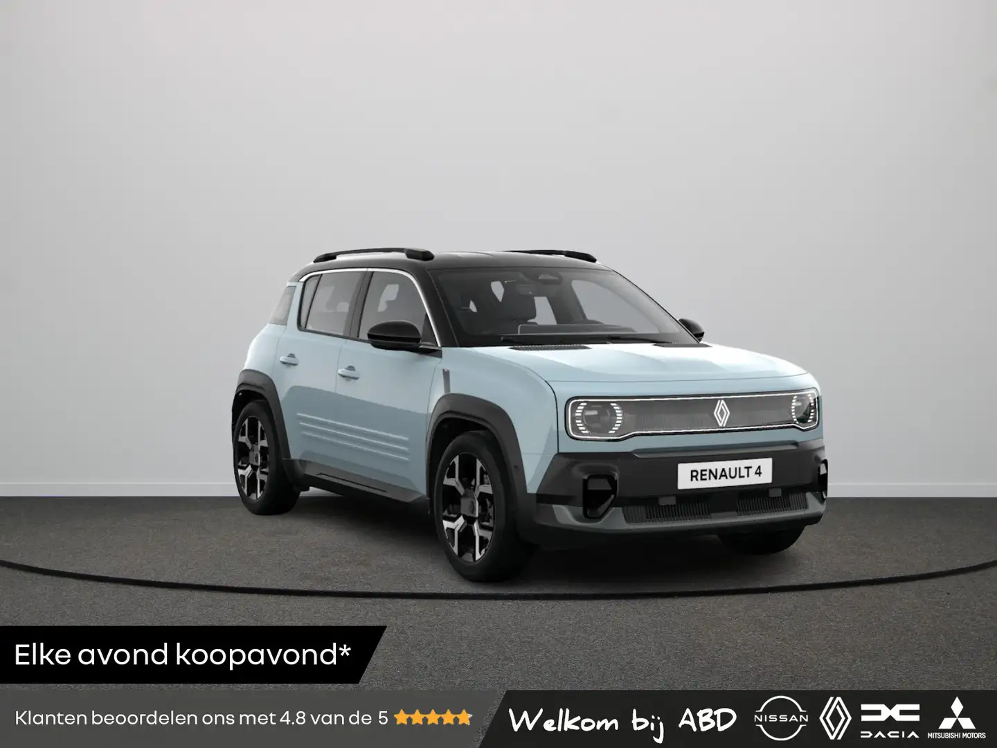 Renault R 4 Techno Comfort range | Achteruitrijcamera | Elektr Modrá - 1