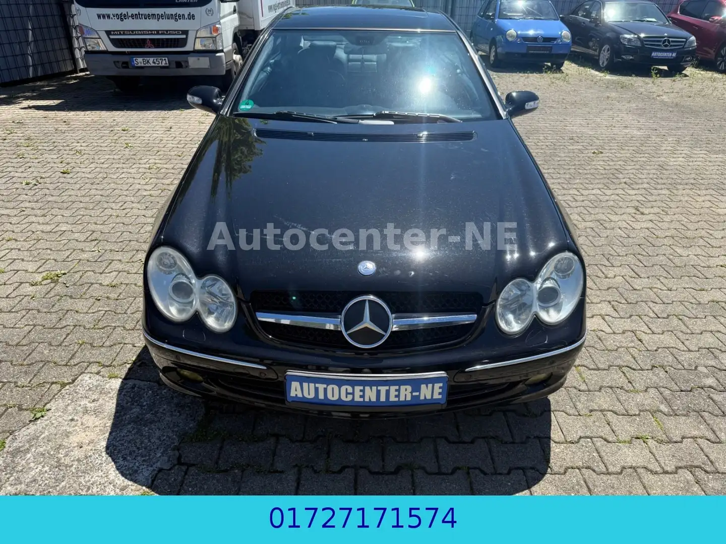 Mercedes-Benz CLK 500 /Aut/Navi/Leder/LPG/Keyles-GO Negru - 1