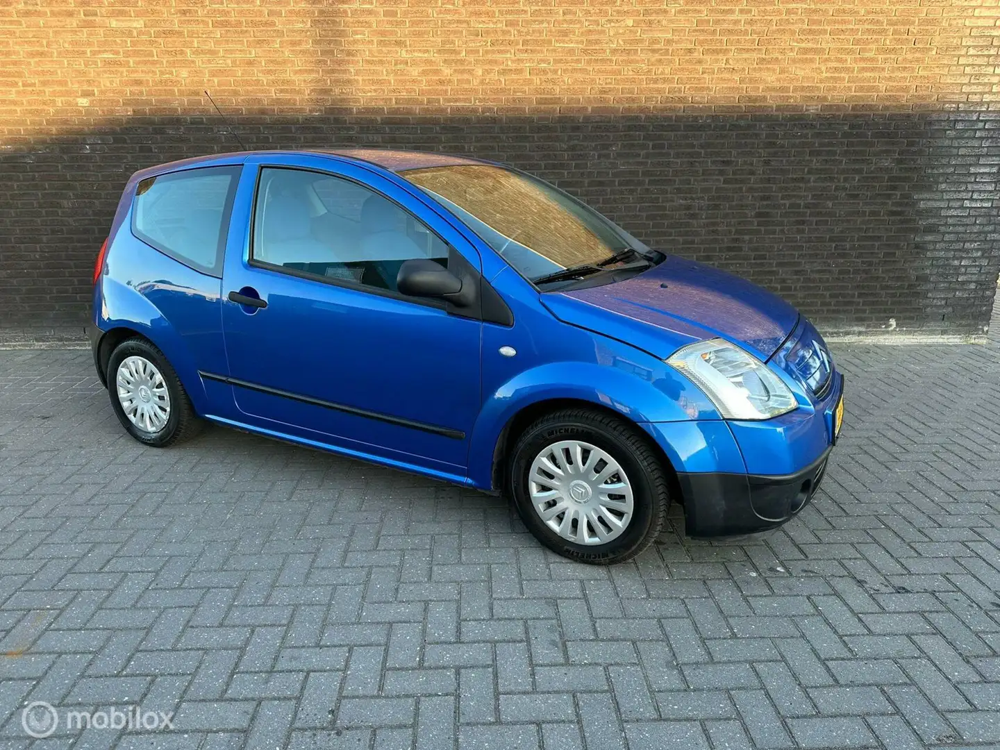 Citroen C2 1.4i Plaisir|CruiseControl|Lage Km|Netjes| Bleu - 2