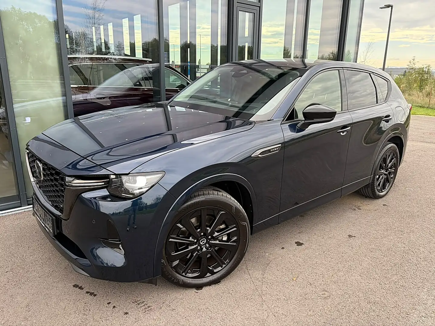 Mazda CX-60 2.5L e-SKYACTIV PHEV AWD HOMURA Aut. Blau - 2
