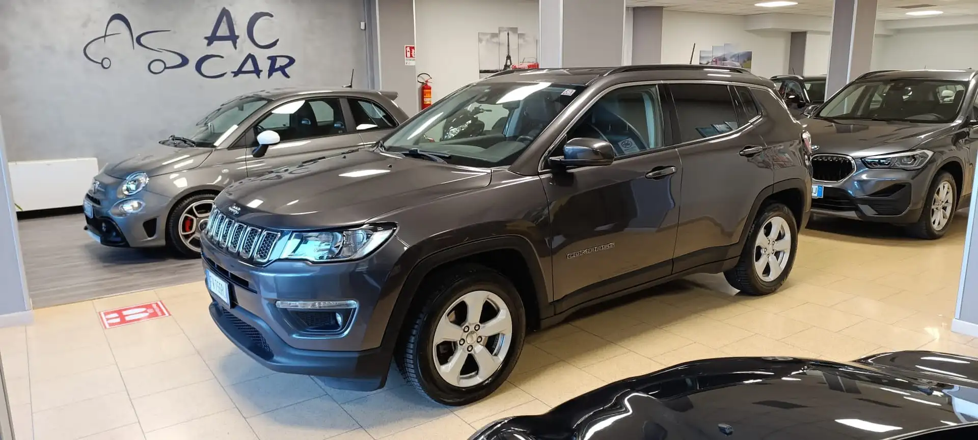 Jeep Compass Compass II 2017 1.6 mjt Longitude 2wd 120cv my19 Grigio - 1
