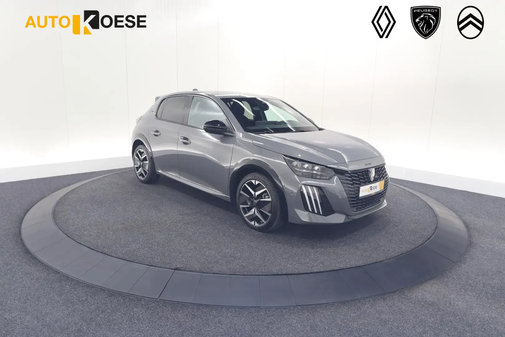 Peugeot 208 Hybrid 100 e-DCS6 GT | 360 Camera | Pack Alcantara Grijs - 1