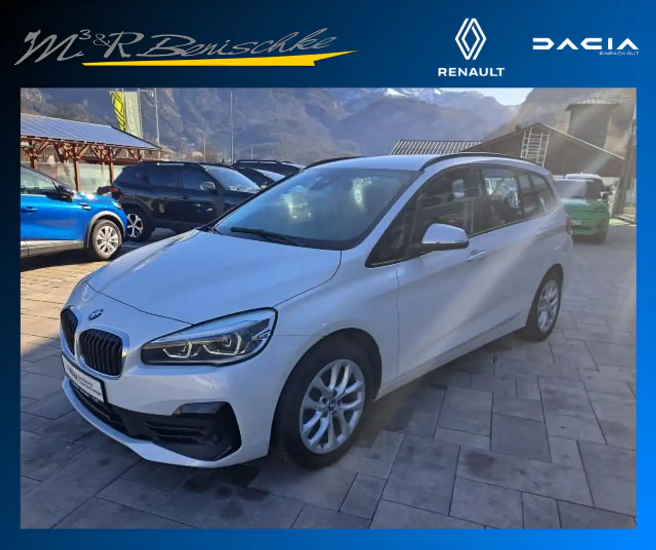 BMW Grand Tourer 218d X-Drive Advantage Weiß - 1